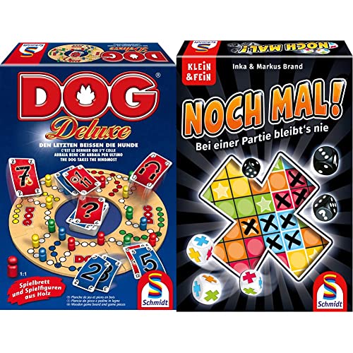 Schmidt Spiele 49274 Dog Deluxe, Familienspiel & 49327 Noch mal! Schmidt Spiele 49274 Dog Deluxe, Familienspiel & 49327 Noch mal! von Schmidt Spiele