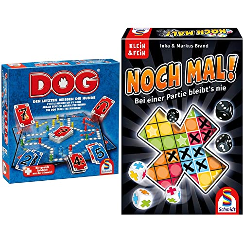 Schmidt Spiele 49331 Dog, Den Letzten beissen die Hunde, Familienspiel, FFP Artikel & 49327 Noch mal! Schmidt Spiele 49331 Dog, Den Letzten beissen die Hunde, Familienspiel, FFP Artikel & 49327 Noch mal! von Schmidt Spiele