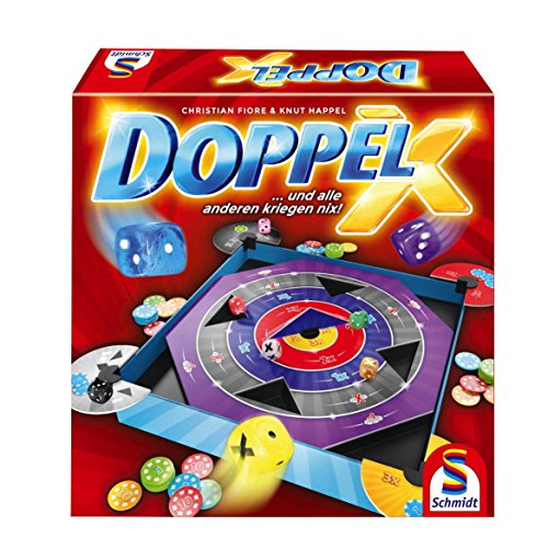 Schmidt Spiele 49339" Doppel X Brettspiel, rot von Schmidt Spiele