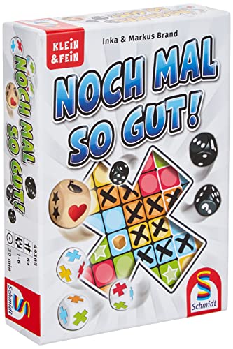 Schmidt Spiele 49365 Noch mal so gut, Würfelspiel aus der Serie Klein & Fein, bunt von Schmidt Spiele