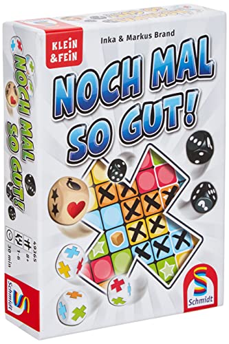 Schmidt Spiele 49365 Noch mal so gut, Würfelspiel aus der Serie Klein & Fein, bunt Schmidt Spiele 49365 Noch mal so gut, Würfelspiel aus der Serie Klein & Fein, bunt von Schmidt