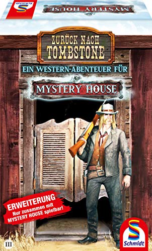 Schmidt Spiele 49385 Mystery House, Zurück nach Tombstone, Erweiterung, Escape Spiel von Schmidt Spiele