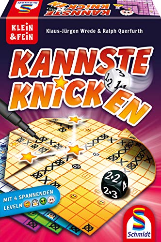 Schmidt Spiele 49387 Kannste knicken, Würfelspiel aus der Serie Klein & Fein, Bunt von Schmidt Spiele