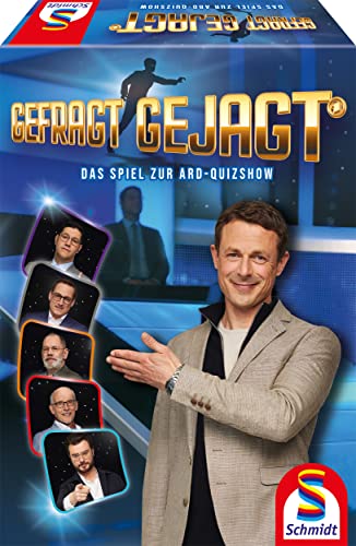 Schmidt Spiele 49405 Gefragt Gejagt, Quizspiel, Familienspiel von Schmidt