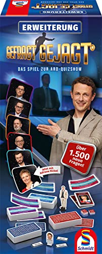 Schmidt Spiele 49416 Gefragt Gejagt, Die Erweiterung zum Grundspiel, Familienspiel, bunt Mehrfarbig von Schmidt