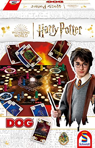 Schmidt Spiele Dog 49423, Harry Potter Design, Familienspiel, Kartenspiel, Normal von Schmidt Spiele