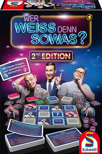 Schmidt Spiele 49428 Wer Weiss denn sowas 2nd Edition, Familienspiel von Schmidt Spiele