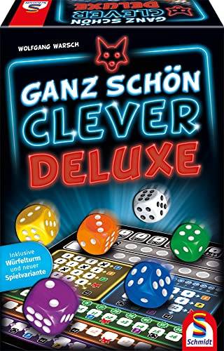 Schmidt Spiele 49443 Ganz schön Clever Deluxe, Würfelspiel, Familienspiel von Schmidt Spiele