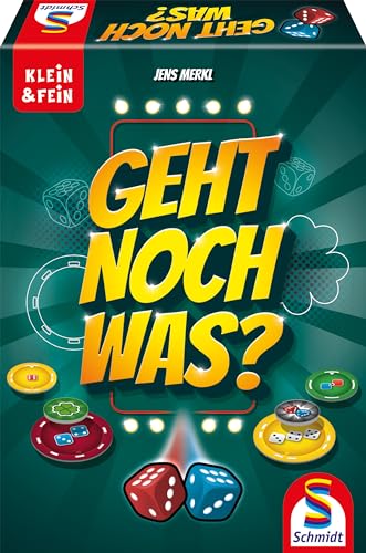 Schmidt Spiele 49448 Geht noch was, Würfelspiel aus der Klein und Fein Serie von Schmidt Spiele