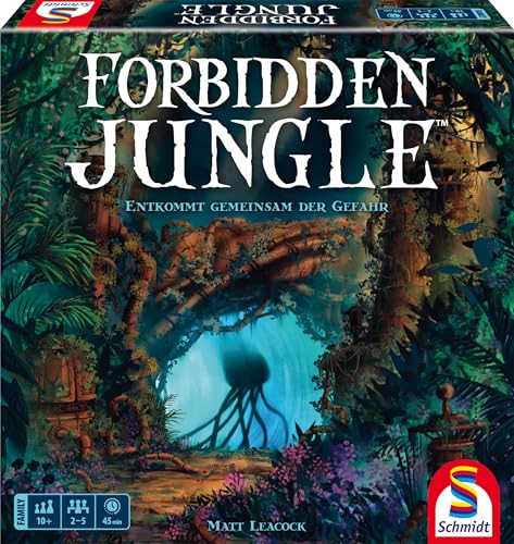 Schmidt Spiele 49458 Forbidden Jungle, Familienspiel von Schmidt