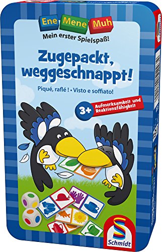 Schmidt Spiele 51293 - Ene Mene Muh, Zugepackt, weggeschnappt Schmidt Spiele 51293 - Ene Mene Muh, Zugepackt, weggeschnappt von Schmidt
