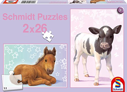 Schmidt Spiele Fohlen und Kälbchen (Kinderpuzzle) von Schmidt