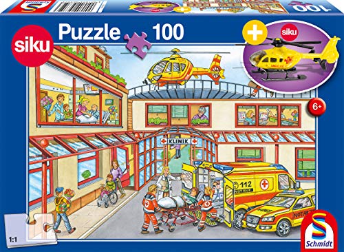 Rettungshubschrauber, 100 Teile, mit add on (Rettungshubschrauber) (Kinderpuzzle) Rettungshubschrauber, 100 Teile, mit add on (Rettungshubschrauber) (Kinderpuzzle) von Schmidt