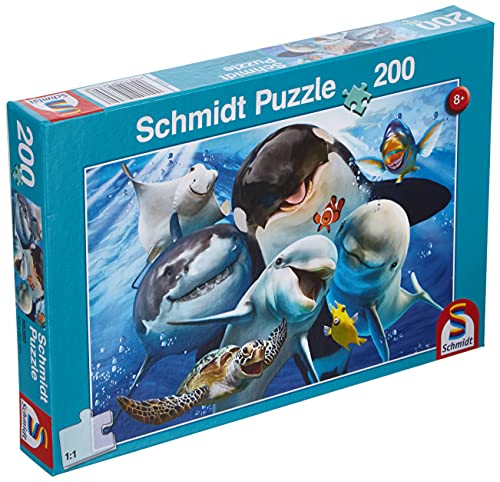 Schmidt Spiele 56360 Unterwasser-Freunde, Kinderpuzzle, 200 Teile, bunt von Schmidt Spiele
