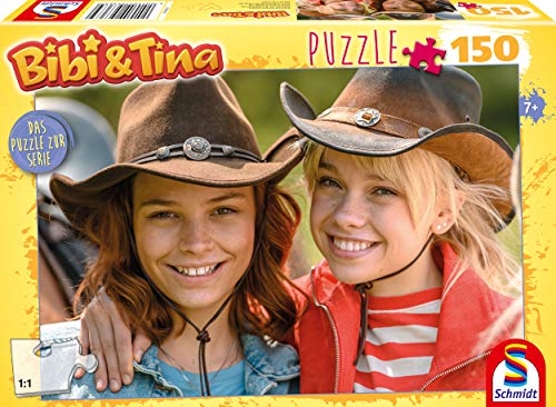 Schmidt Spiele 56363 Bibi und Tina, 150 Teile Kinderpuzzle zur TV Serie, Bunt von Schmidt Spiele