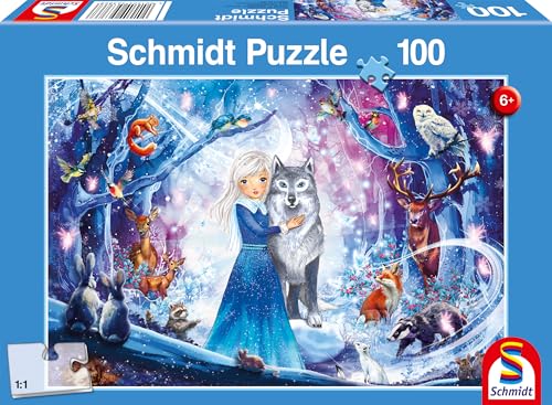 Schmidt Spiele 56386 Prinzessin im Winterwald, 100 Teile Kinderpuzzle, Mehrfarbig Schmidt Spiele 56386 Prinzessin im Winterwald, 100 Teile Kinderpuzzle, Mehrfarbig von Schmidt