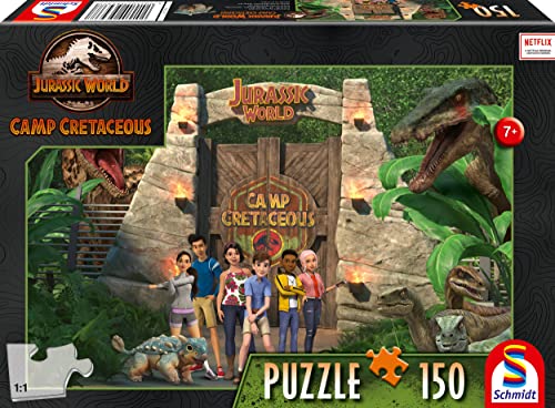 Schmidt Spiele Jurassic World, Neue Abenteuer, Camp Kreidezeit, 150 Teile Kinderpuzzle Schmidt Spiele Jurassic World, Neue Abenteuer, Camp Kreidezeit, 150 Teile Kinderpuzzle von Schmidt