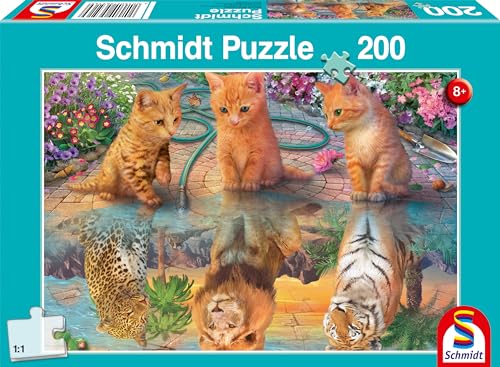 Schmidt Spiele 56516 Wenn ich groß Bin, 200 Teile Kinderpuzzle, bunt von Schmidt Spiele