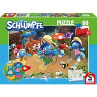 Schmidt Spiele 56522 - Azrael in Schlumpfhausen, 60 Teile, Kinderpuzzle Die Schlümpfe mit Add-on Schmidt Spiele 56522 - Azrael in Schlumpfhausen, 60 Teile, Kinderpuzzle Die Schlümpfe mit Add-on von Schmidt Spiele