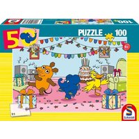 Schmidt Spiele 56537 - Elefantastische Party, 100 Teile, Kinderpuzzle Die Maus Schmidt Spiele 56537 - Elefantastische Party, 100 Teile, Kinderpuzzle Die Maus von Schmidt Spiele