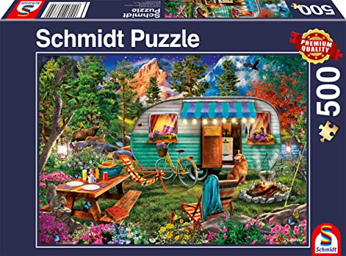 Schmidt Spiele 57379 Camper-Romantik, 500 Teile Puzzle von Schmidt Spiele
