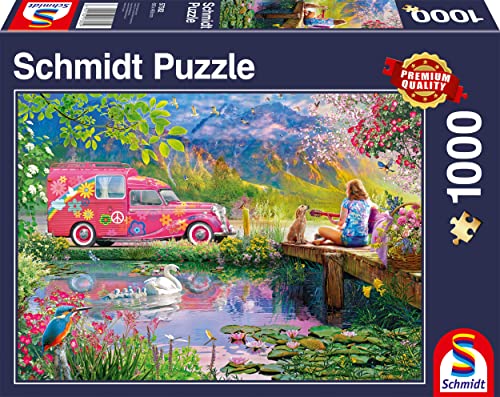 Schmidt Spiele 57382 Peace on Earth, 1000 Teile Puzzle, Mehrfarbig, one Size von Schmidt Spiele