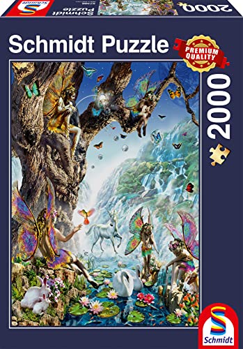 Schmidt Im Tal der Wasserfeen: Puzzle Standard 2.000 Teile von Schmidt