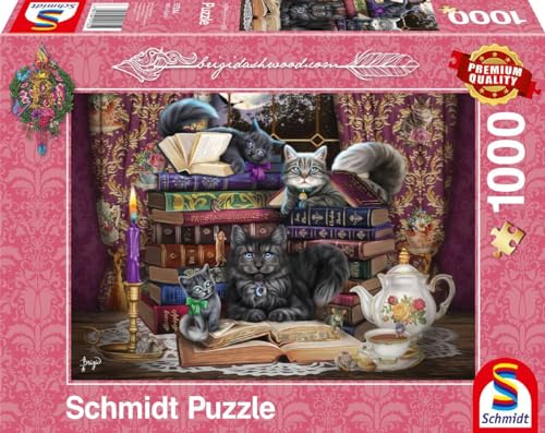 Märchenstunde mit Katzen: Puzzle Birgid Ashwood 1.000 Teile Märchenstunde mit Katzen: Puzzle Birgid Ashwood 1.000 Teile von Schmidt