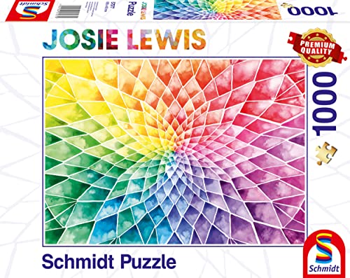 Schmidt Spiele 57577 Josie Lewis, Strahlende Blüte, 1000 Teile Puzzle, Normal von Schmidt Spiele