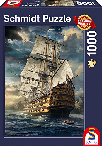 Schmidt Spiele 58153 Segel Gesetzt, 1000 Teile Puzzle von Schmidt Spiele