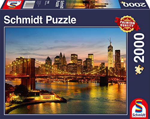 Schmidt Spiele 58189 - New York, 2000 Teile Puzzle von Schmidt Spiele