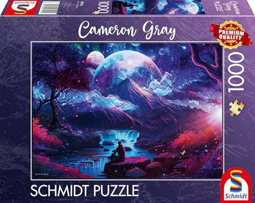 Schmidt Spiele 58524 Himmelsflüstern, Cameron Gray 1000 Teile Puzzle von Schmidt