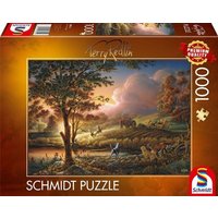 Schmidt Spiele 58544 - Sonnengold über reifen Feldern, Puzzle Terry Redlin 1.000 Teile Schmidt Spiele 58544 - Sonnengold über reifen Feldern, Puzzle Terry Redlin 1.000 Teile von Schmidt Spiele