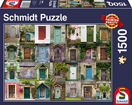 Schmidt Spiele 58950 Türen, 1500 Teile Puzzle von Schmidt Spiele