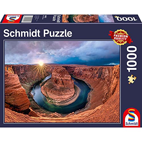 Schmidt Spiele 58952 Glen Canyon, Horseshoe Bend am Colorado River, 1000 Teile Puzzle von Schmidt Spiele