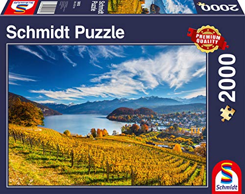 Schmidt Spiele 58953 Weinberge, 2000 Teile Puzzle von Schmidt Spiele