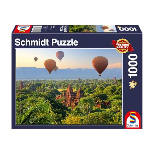 Schmidt Spiele 58956 Heißluftballons, Mandalay, Myanmar, 1000 Teile Puzzle Schmidt Spiele 58956 Heißluftballons, Mandalay, Myanmar, 1000 Teile Puzzle von Schmidt