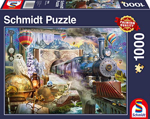 Schmidt Spiele 58964 Magische Reise, 1000 Teile Puzzle von Schmidt Spiele