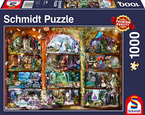 Schmidt Spiele 58965 Märchen Zauber, 1000 Teile Puzzle von Schmidt