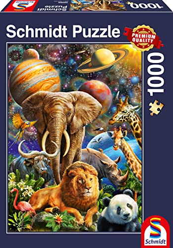 Schmidt Spiele 58988 Wundervolles Universum, 1000 Teile Puzzle von Schmidt