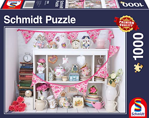 Schmidt Spiele 58996 Tea Time, 1000 Teile Puzzle von Schmidt Spiele