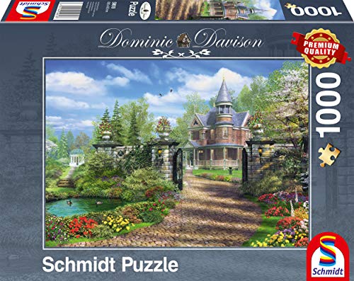 Schmidt Spiele 59618 Dominic Davison, Idyllisches Landgut, 1000 Teile Puzzle von Schmidt Spiele