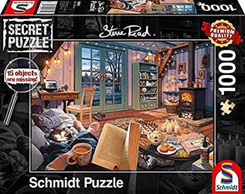 Schmidt Spiele 59655 Im Ferienhaus, 1000 Teile Secret Puzzle Schmidt Spiele 59655 Im Ferienhaus, 1000 Teile Secret Puzzle von Schmidt
