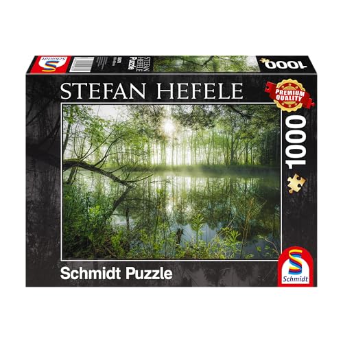 Schmidt Spiele 59670 Stefan Hefele, Heimatdschungel, 1000 Teile Puzzle, Bunt Schmidt Spiele 59670 Stefan Hefele, Heimatdschungel, 1000 Teile Puzzle, Bunt von Schmidt