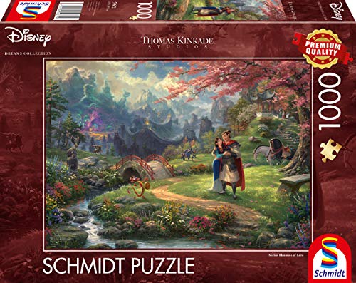 Schmidt Spiele 59672 Thomas Kinkade, Disney, Mulan, 1000 Teile Puzzle Schmidt Spiele 59672 Thomas Kinkade, Disney, Mulan, 1000 Teile Puzzle von Schmidt