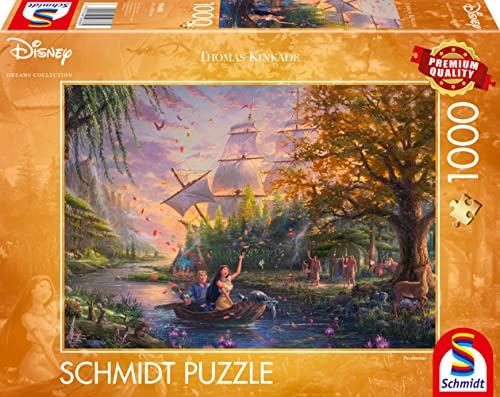 Schmidt Spiele 59688 Thomas Kinkade, Disney, Pocahontas, 1000 Teile Puzzle Schmidt Spiele 59688 Thomas Kinkade, Disney, Pocahontas, 1000 Teile Puzzle von Schmidt