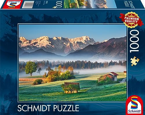 Schmidt Spiele 59762 Garmisch-Partenkirchen, Murnauer Moos, 1000 Teile Puzzle von Schmidt Spiele