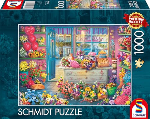 Schmidt Spiele 59764 Bunter Blumenladen, 1000 Teile Puzzle Schmidt Spiele 59764 Bunter Blumenladen, 1000 Teile Puzzle von Schmidt
