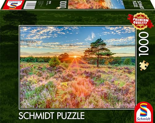 Schmidt Spiele 59768 Heide im Sonnenuntergang, 1000 Teile Puzzle Schmidt Spiele 59768 Heide im Sonnenuntergang, 1000 Teile Puzzle von Schmidt