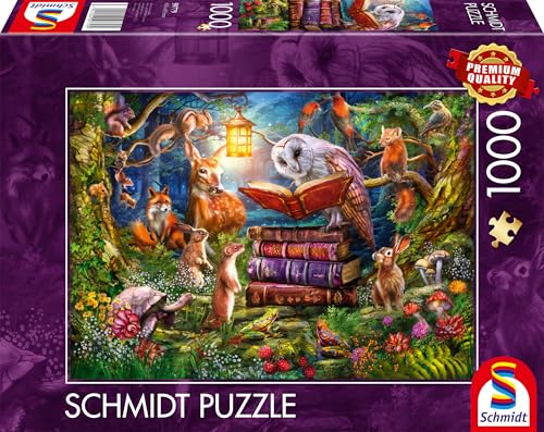 Schmidt Spiele 59779 Waldgeschichten zur Nacht, 1000 Teile Puzzle Schmidt Spiele 59779 Waldgeschichten zur Nacht, 1000 Teile Puzzle von Schmidt